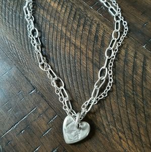 Silver necklace